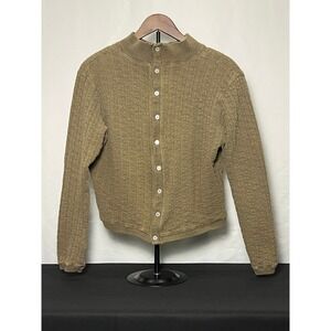 Vintage CP Shades Olive Green Cardigan Womens Medium